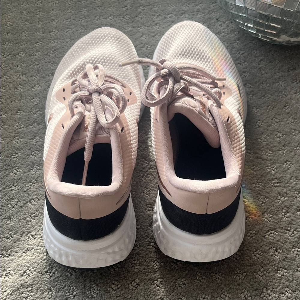Nike Women's Blush Pink Sneakers - Picture 6 of 9